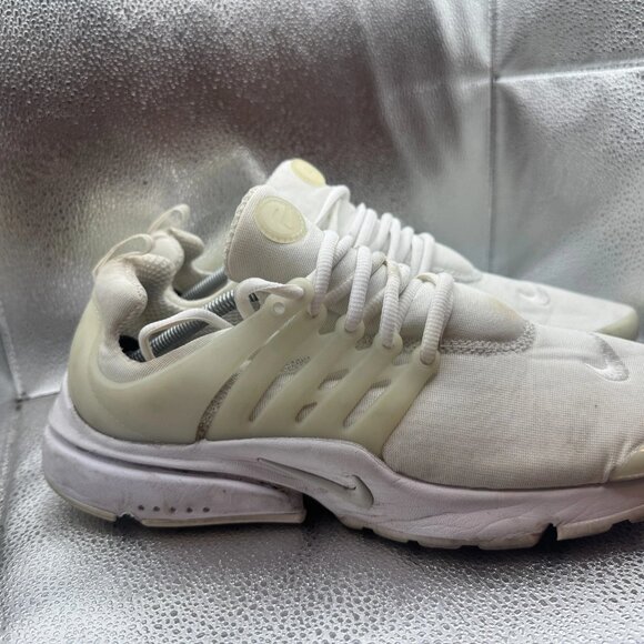 Size 13 Nike Air‎ Presto Triple Mens White Running Sneaker Shoes CT3550-100 - Picture 6 of 10